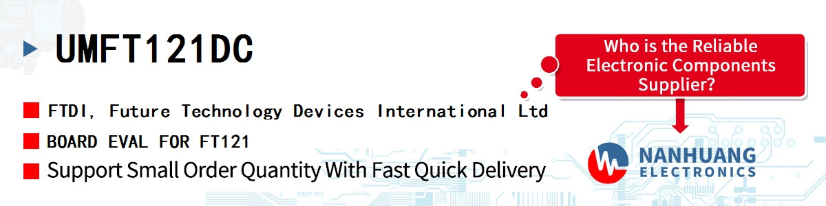 UMFT121DC FTDI BOARD EVAL FOR FT121