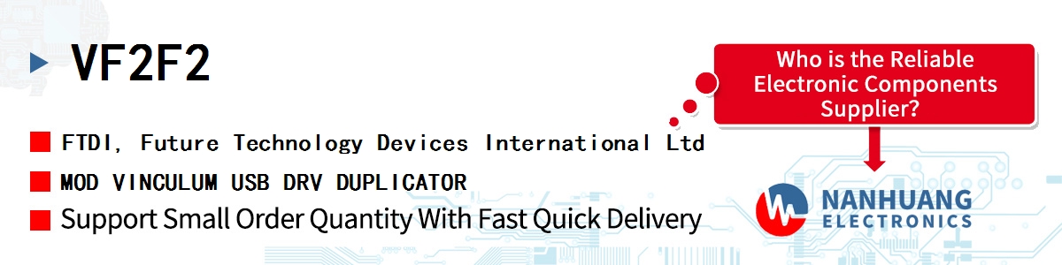 VF2F2 FTDI MOD VINCULUM USB DRV DUPLICATOR